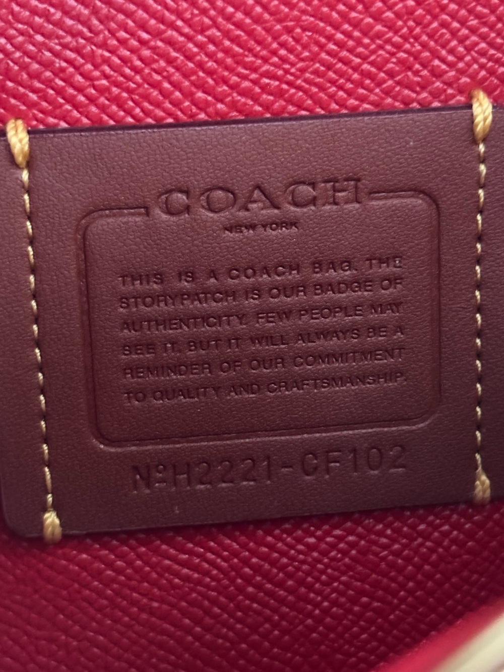 Coach Rexy Tote - Picture 10 of 10